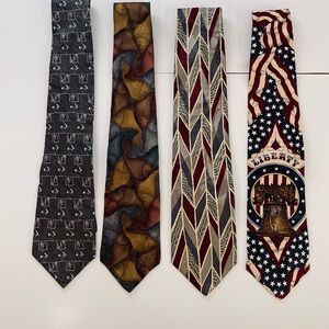 Elegant Men's Tie Collection - Assorted Designs